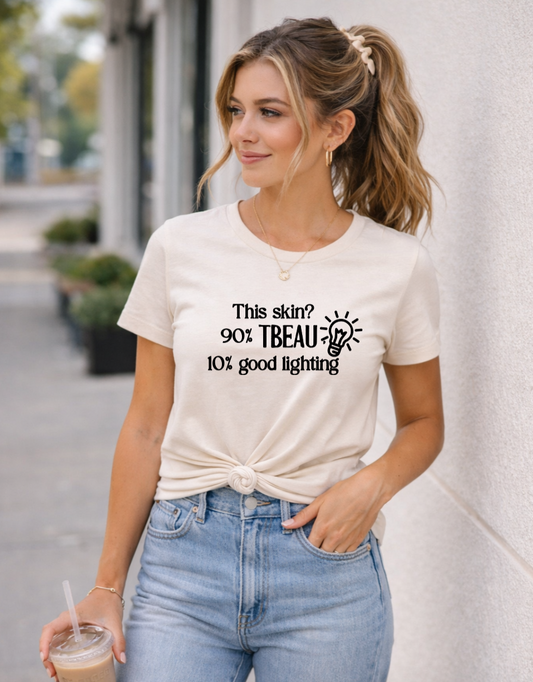 TBEAU Glow Tee