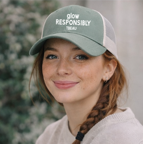 GLOW RESPONSIBLY TRUCKER HAT